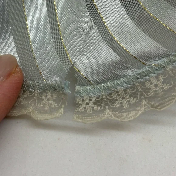 Vintage Madame Alexander Doll Porcelain Blue Edwardian Lady Collectable Doll - Picture 6 of 10